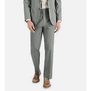 NWT Nautica Modern-Fit Stretch Cotton Suit Pants, Dark Gray, Men's 30W x 32L